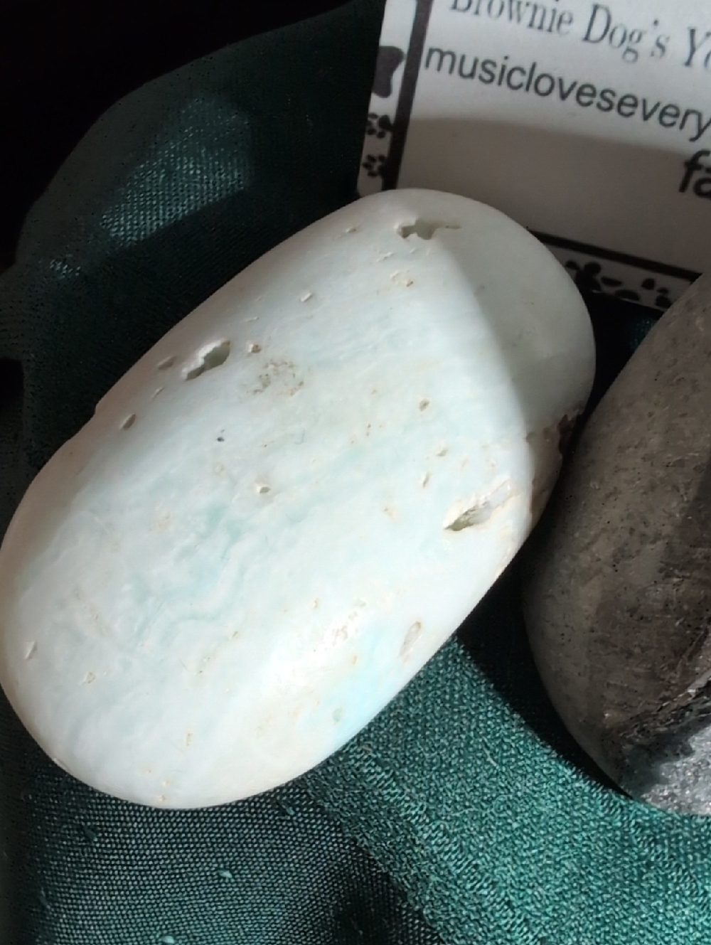CReibean Calcite Calming Stone (Faux Soap)